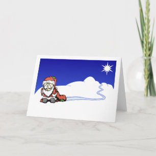 CARTES POUR FÊTES ANNUELLES HO HO BOURDONNEMENT