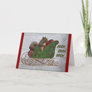 CARTES POUR FÊTES ANNUELLES HO ! HO ! HO !