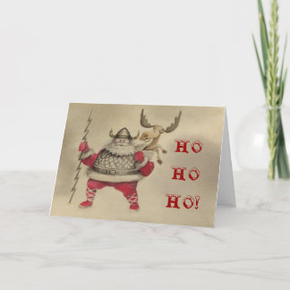 Cartes Pour Fêtes Annuelles HO HO HO! - Customized