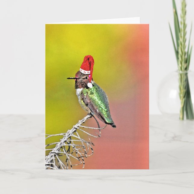 Cartes Pour Fêtes Annuelles Ho Ho Ho Humm (Devant)