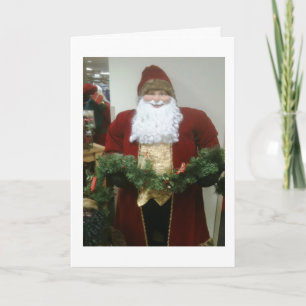 CARTES POUR FÊTES ANNUELLES HO HO HO MERRRY NOËL / HEUREUSE NOUVELLE ANNÉE