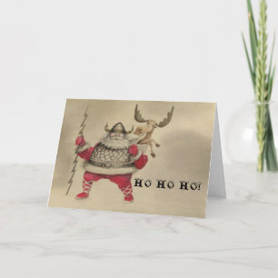 Cartes Pour Fêtes Annuelles HO, oh !