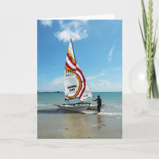 Cartes Pour Fêtes Annuelles Hobie simple (Devant)
