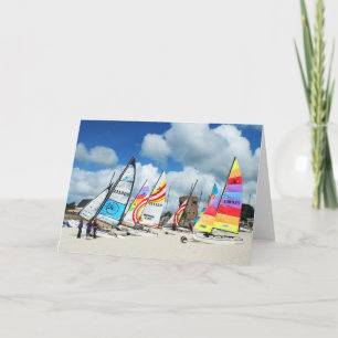 Cartes Pour Fêtes Annuelles Hobies sur la plage
