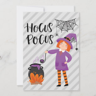 Cartes Pour Fêtes Annuelles Hocus Pocus