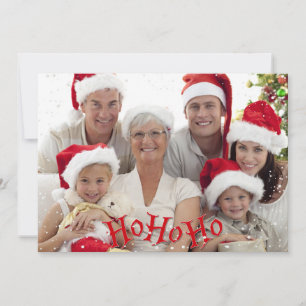 Cartes Pour Fêtes Annuelles HoHoHo