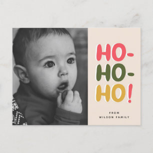 Cartes Pour Fêtes Annuelles Hohoho Baby photo noël