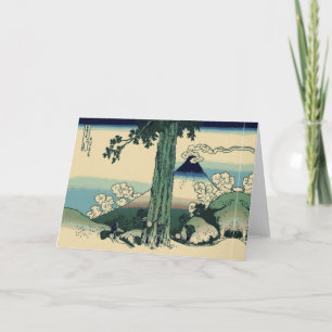 Cartes Pour Fêtes Annuelles Hokusai Fugaku