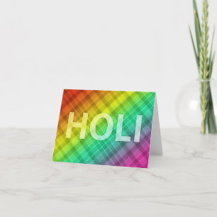 Cartes Pour Fêtes Annuelles holi