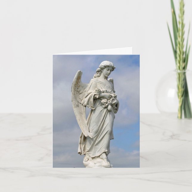 Cartes Pour Fêtes Annuelles Holiday Angel Card (Devant)