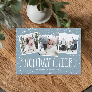 Cartes Pour Fêtes Annuelles Holiday Cheer 3 Collage photo