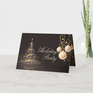 Cartes Pour Fêtes Annuelles Holiday Greeting Cards, Christmas Tree+Ornaments