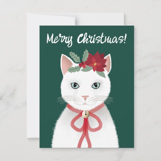 Cartes Pour Fêtes Annuelles Holiday Kitty (Devant)