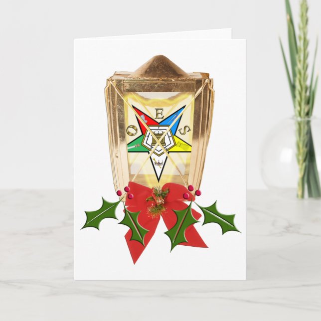 Cartes Pour Fêtes Annuelles Holiday Lantern (Devant)