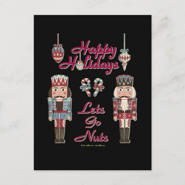 Cartes Pour Fêtes Annuelles Holiday Nutcracker (Devant)