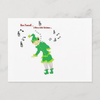 Cartes Pour Fêtes Annuelles Holiday Post Card