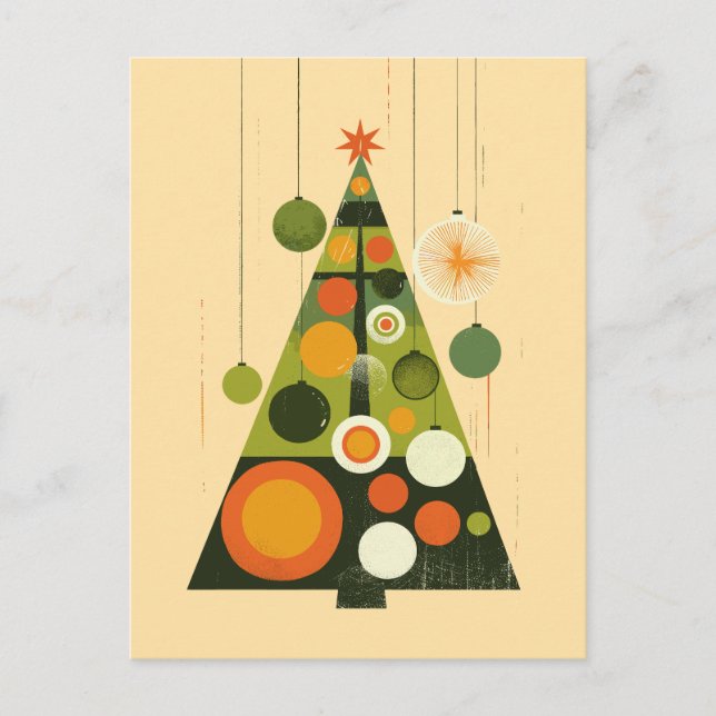 Cartes Pour Fêtes Annuelles Holiday Postcard (Devant)