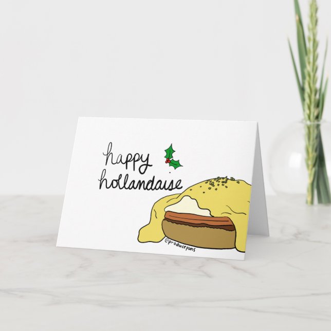 Cartes Pour Fêtes Annuelles Hollandaise heureux ! (Devant)