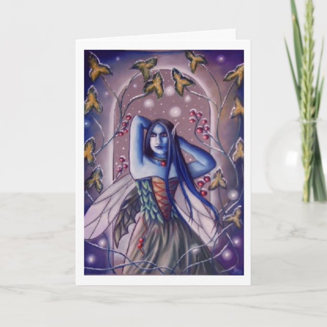 Cartes Pour Fêtes Annuelles holly (Devant)
