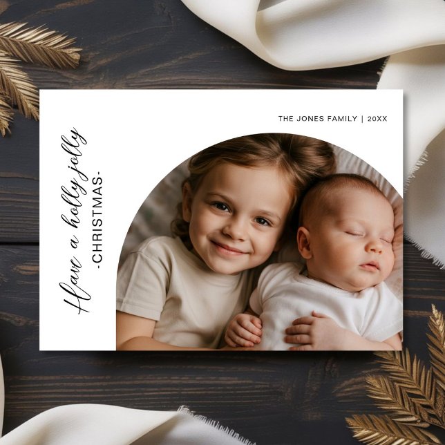 Cartes Pour Fêtes Annuelles Holly Jolly Squad — Joyeux Noël de notre équipage (Créateur téléchargé)