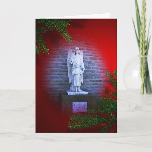 Cartes Pour Fêtes Annuelles Holy Angels (Devant)