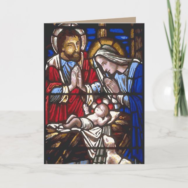 Cartes Pour Fêtes Annuelles Holy Christmas Card (Devant)