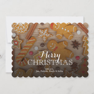 Cartes Pour Fêtes Annuelles Homemade Various Christmas Gingerbread Cookies