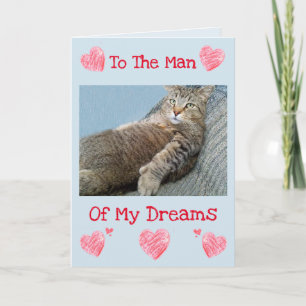Cartes Pour Fêtes Annuelles Homme de mes rêves Valentine