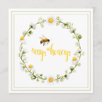 Honey Bee Daisy Wreath Be My Honey Valentine’s Day