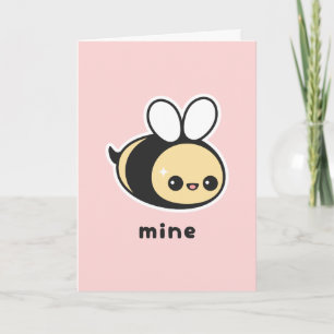 Cartes Pour Fêtes Annuelles Honey Bee Valentine
