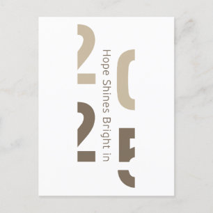Cartes Pour Fêtes Annuelles Hope Shines Bright en 2025