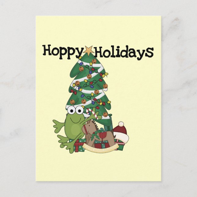 Cartes Pour Fêtes Annuelles Hoppy Holidays Tshirts et cadeaux (Devant)