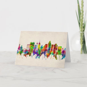 Cartes Pour Fêtes Annuelles Horizon de San Antonio Texas