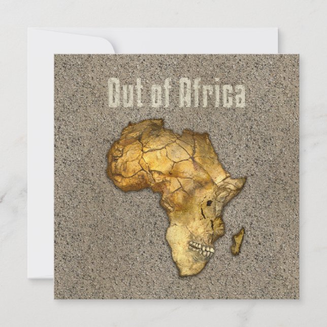 Cartes Pour Fêtes Annuelles Hors d'Afrique (Devant)