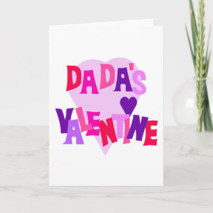 Cartes Pour Fêtes Annuelles Hot Colors Heart Dada's Valentine