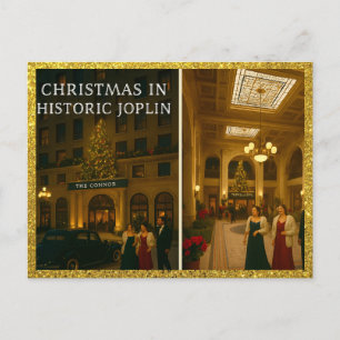 Cartes Pour Fêtes Annuelles Hôtel historique Connor de Joplin MO pour Noël