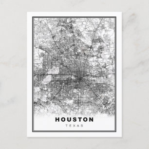 Cartes Pour Fêtes Annuelles Houston Map
