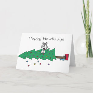 Cartes Pour Fêtes Annuelles Howlidays heureux