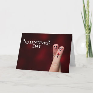 Cartes Pour Fêtes Annuelles Hug on Valentine's Day