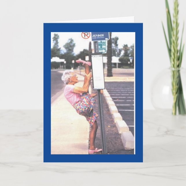 Cartes Pour Fêtes Annuelles Humour de la hanche (Devant)