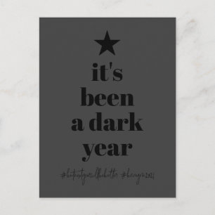 Cartes Pour Fêtes Annuelles humour de remise 2020 Black Christmas Tree Holiday