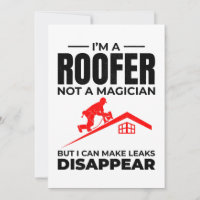 Humour du toit - Faire disparaître les fuites