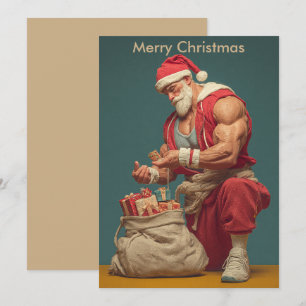 Cartes Pour Fêtes Annuelles Humour Joyeux Noël Père Noël   Vœux de fêtes 