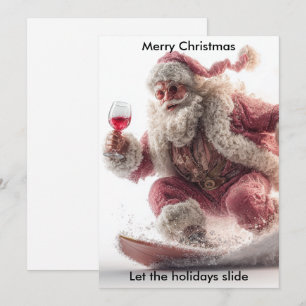 Cartes Pour Fêtes Annuelles Humour Joyeux Noël Père Noël   Vœux de fêtes 