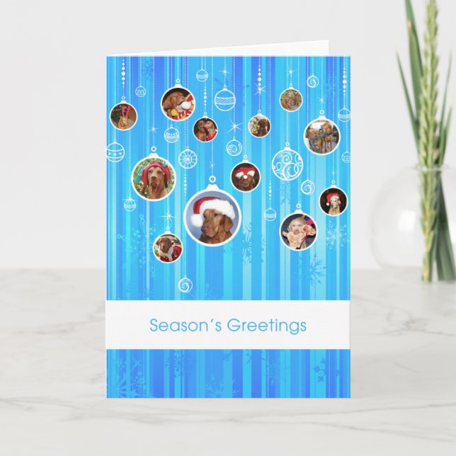 Cartes Pour Fêtes Annuelles Hungarian Vizlais Christmas Card 009 (Devant)