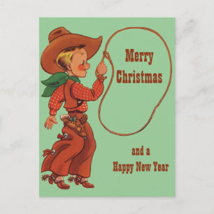 Cartes Pour Fêtes Annuelles I Can Lasso Christmas Greetings