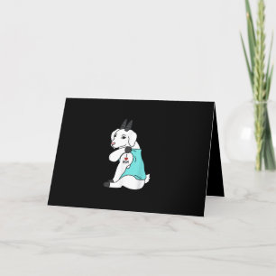 Cartes Pour Fêtes Annuelles I Love Maman Tattoo Chèvre Drôle Mors Jour Animaux