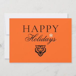 Cartes Pour Fêtes Annuelles Idaho State University Bengals Spirit Design
