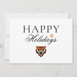 Cartes Pour Fêtes Annuelles Idaho State University Bengals Spirit Design