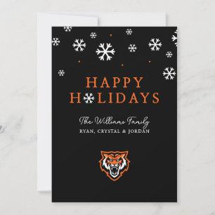 Cartes Pour Fêtes Annuelles Idaho State University Bengals Spirit Design